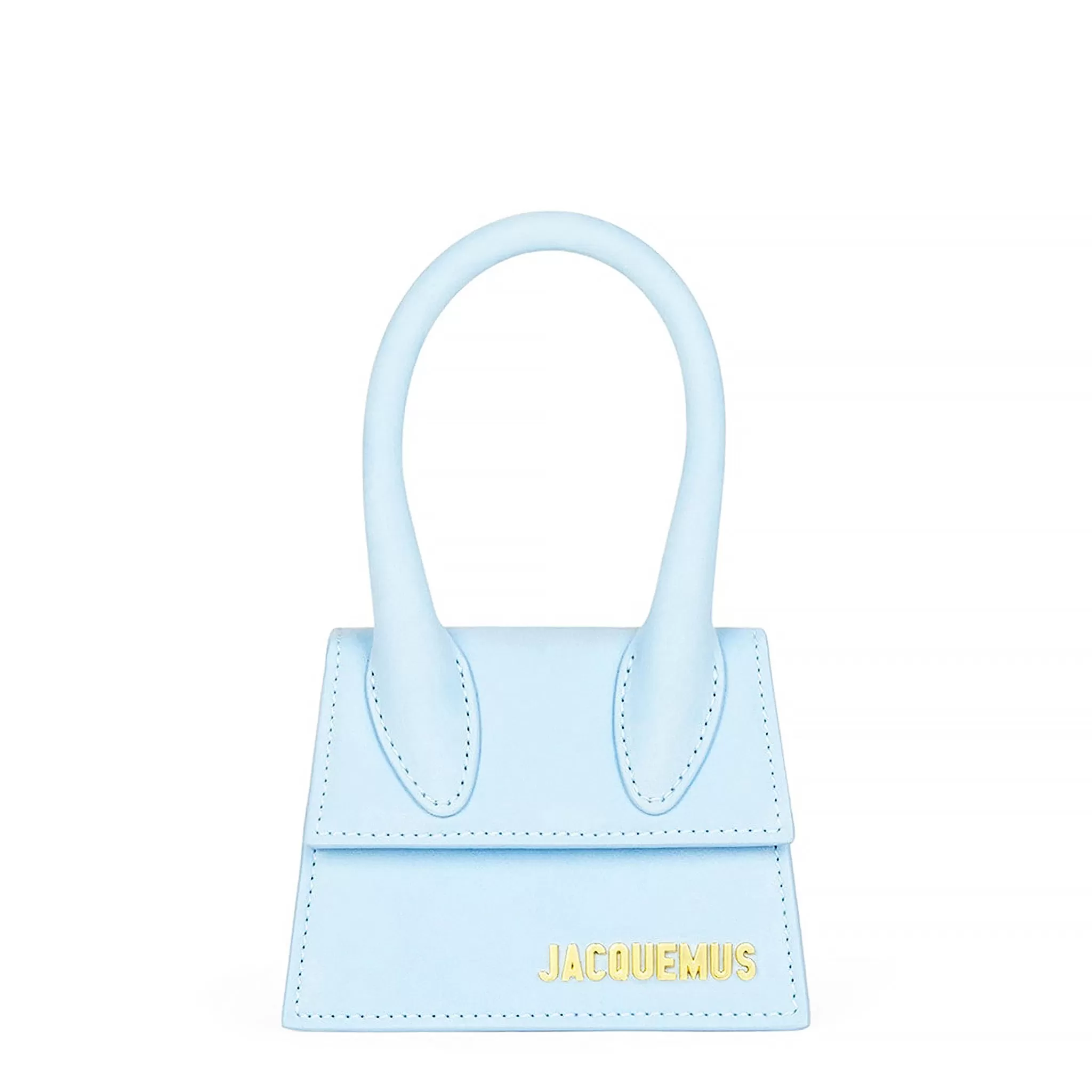 Jacquemus Le Chiquito Light Blue Mini Leather Bag