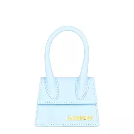 Jacquemus Le Chiquito Light Blue Mini Leather Bag