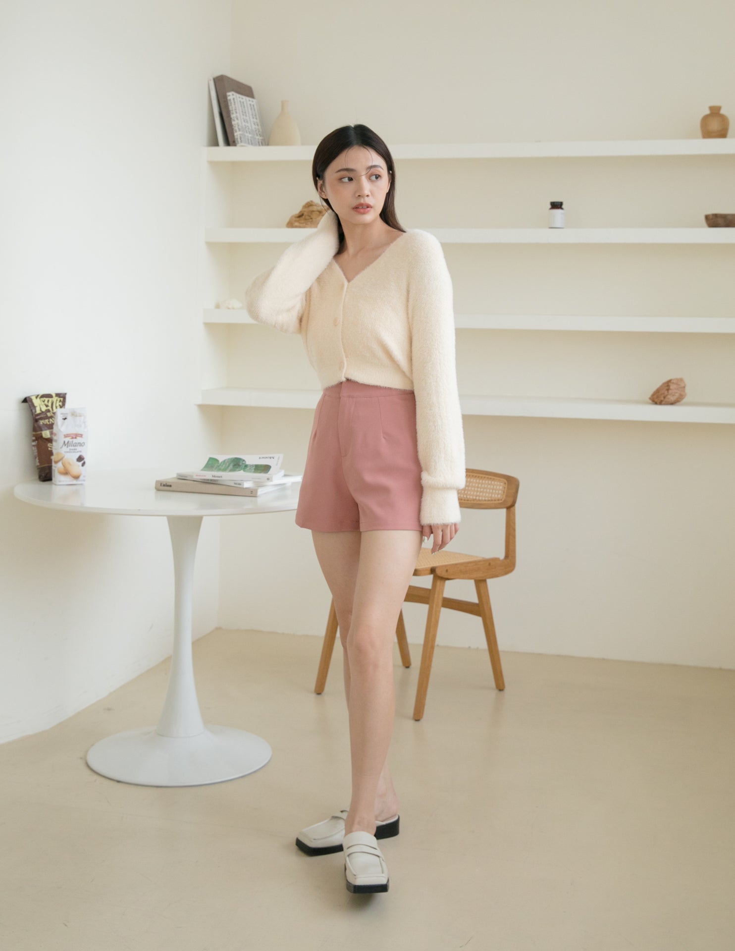 Jamie Shorts in Tea Rose