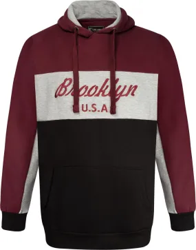 Kam Overhead Brooklyn Hoody - Burgundy