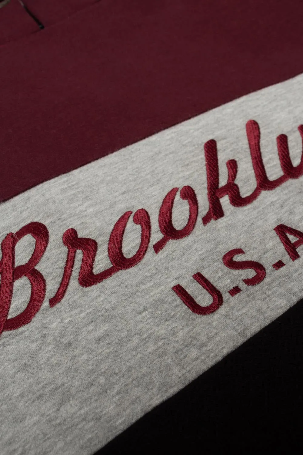 Kam Overhead Brooklyn Hoody - Burgundy