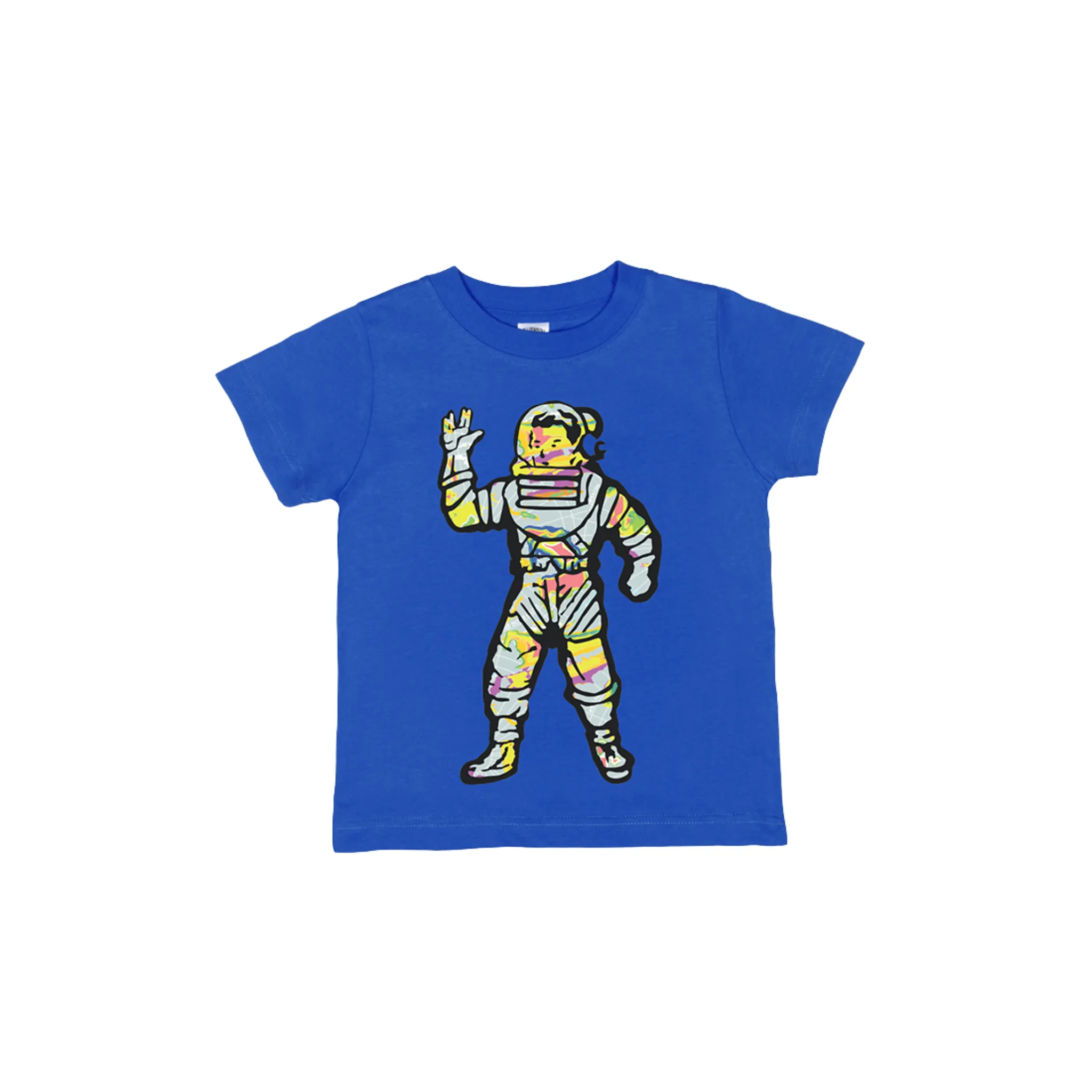 Kid's Billionaire Boys Club Around The World SS Tee (Princess Blue)