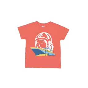 Kid's Billionaire Boys Club Astro Cruise SS Tee (Perisimmon Orange)