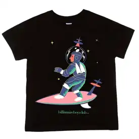 Kids Billionaire Boys Club BB Surf Rider SS Tee (Black) 833-3202