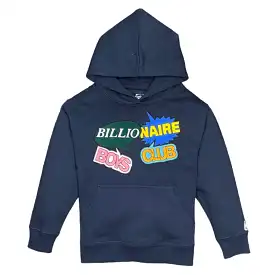 Kids Billionaire Boys Club BB Talk Pullover Hoodie (Navy Blazer) 833-8300