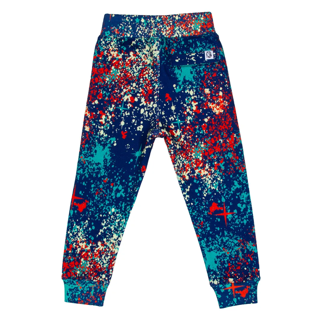 Kids Billionaire Boys Club Milky Way Sweatpants (Monaco Blue)