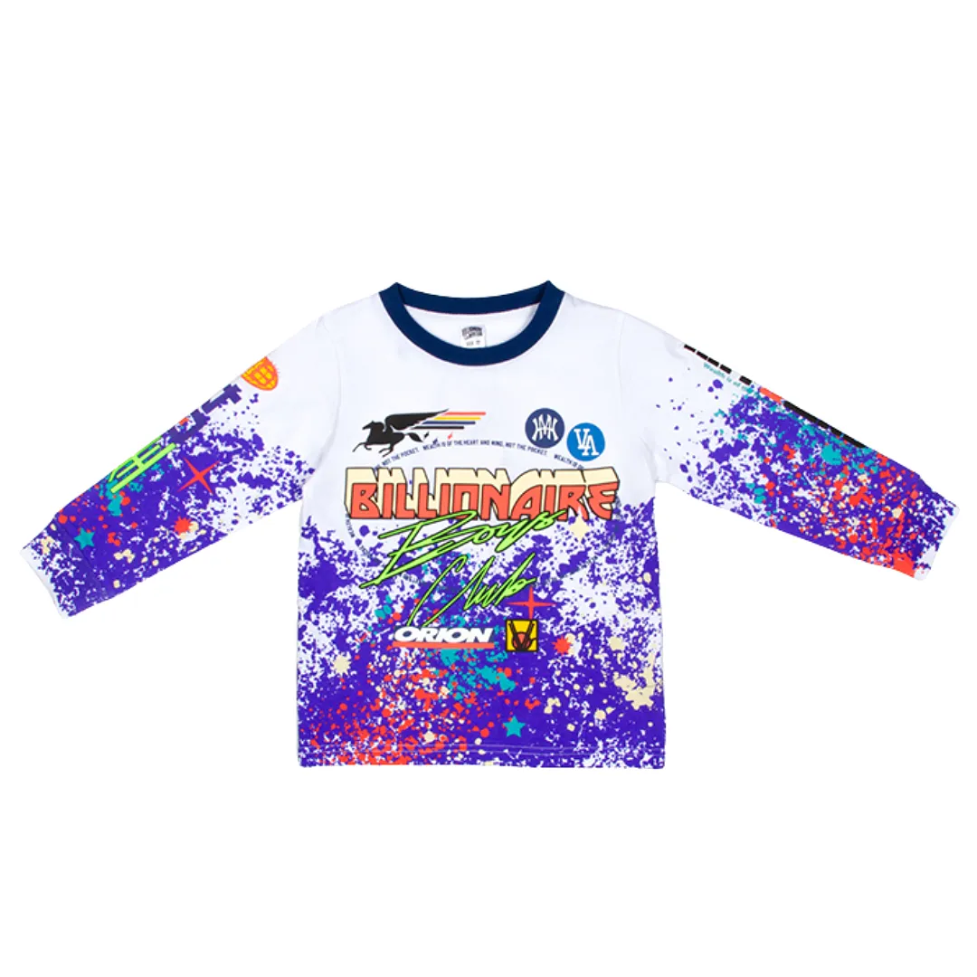 Kids Billionaire Boys Club Pegasus L/S Knit (White)