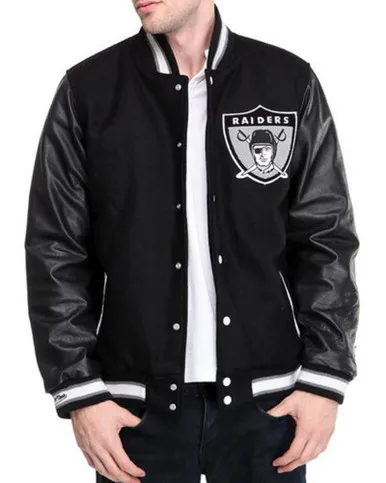 Las Vegas Raiders Letterman Jacket