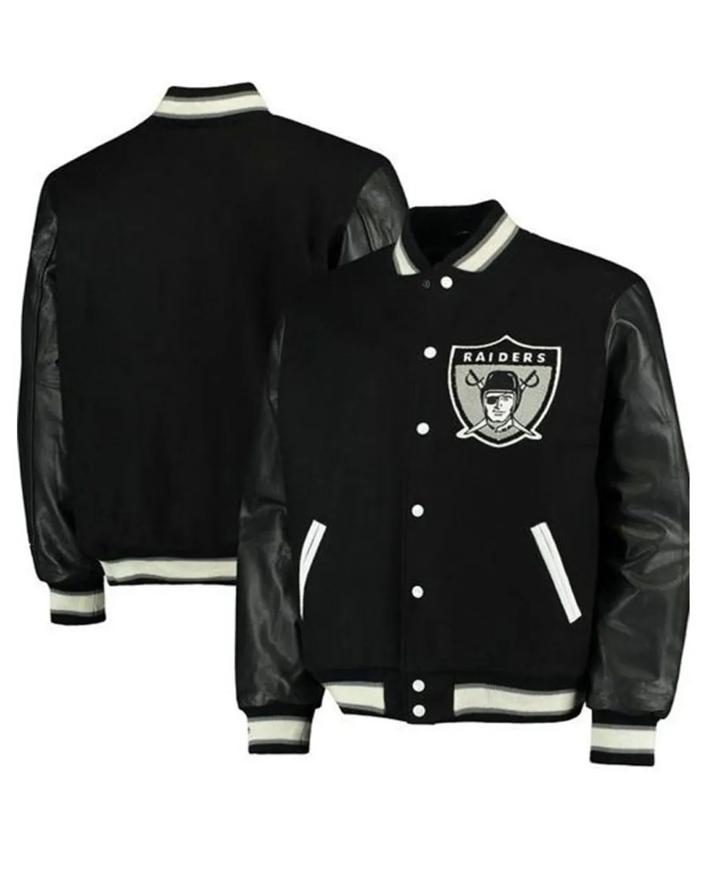 Las Vegas Raiders Letterman Jacket