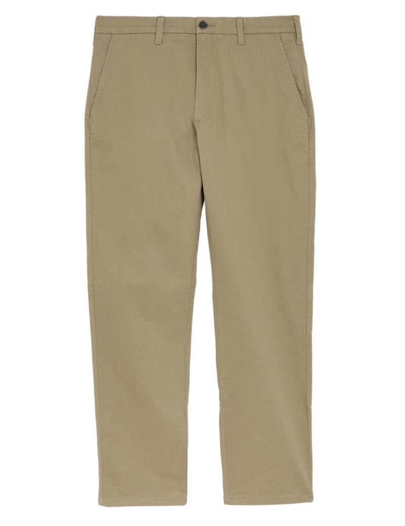 Loose Fit Stretch Chinos