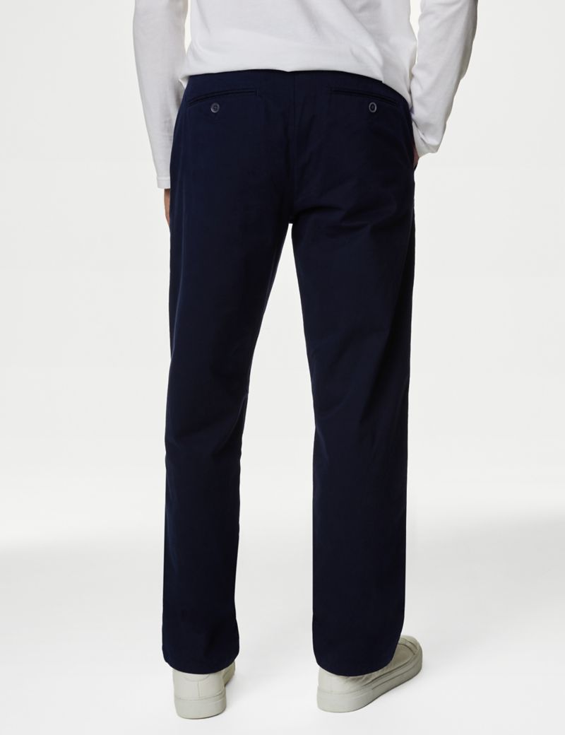 Loose Fit Stretch Chinos