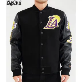 Los Angeles Standard Lakers Varsity Letterman Jacket