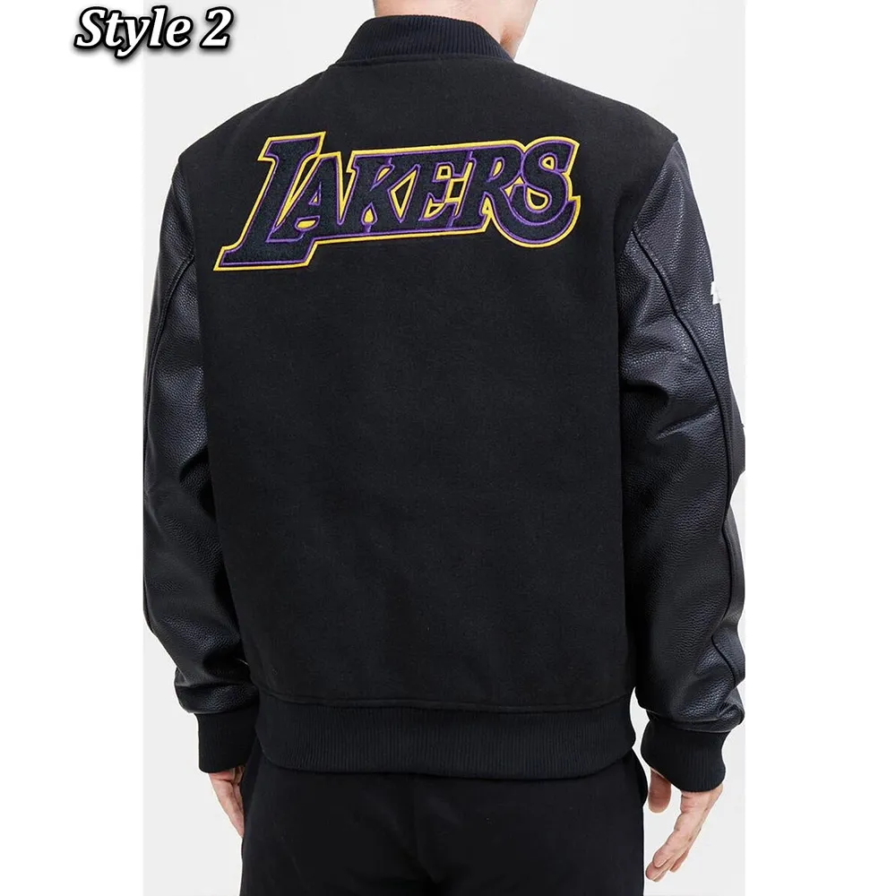 Los Angeles Standard Lakers Varsity Letterman Jacket