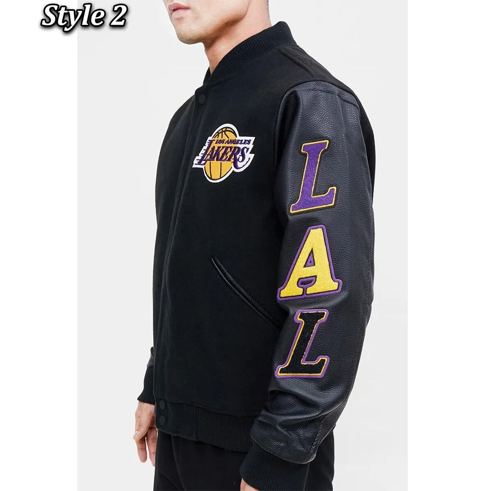 Los Angeles Standard Lakers Varsity Letterman Jacket