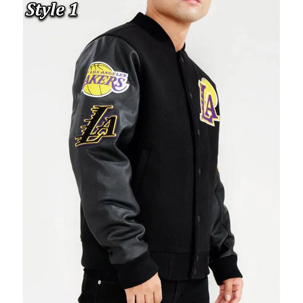 Los Angeles Standard Lakers Varsity Letterman Jacket