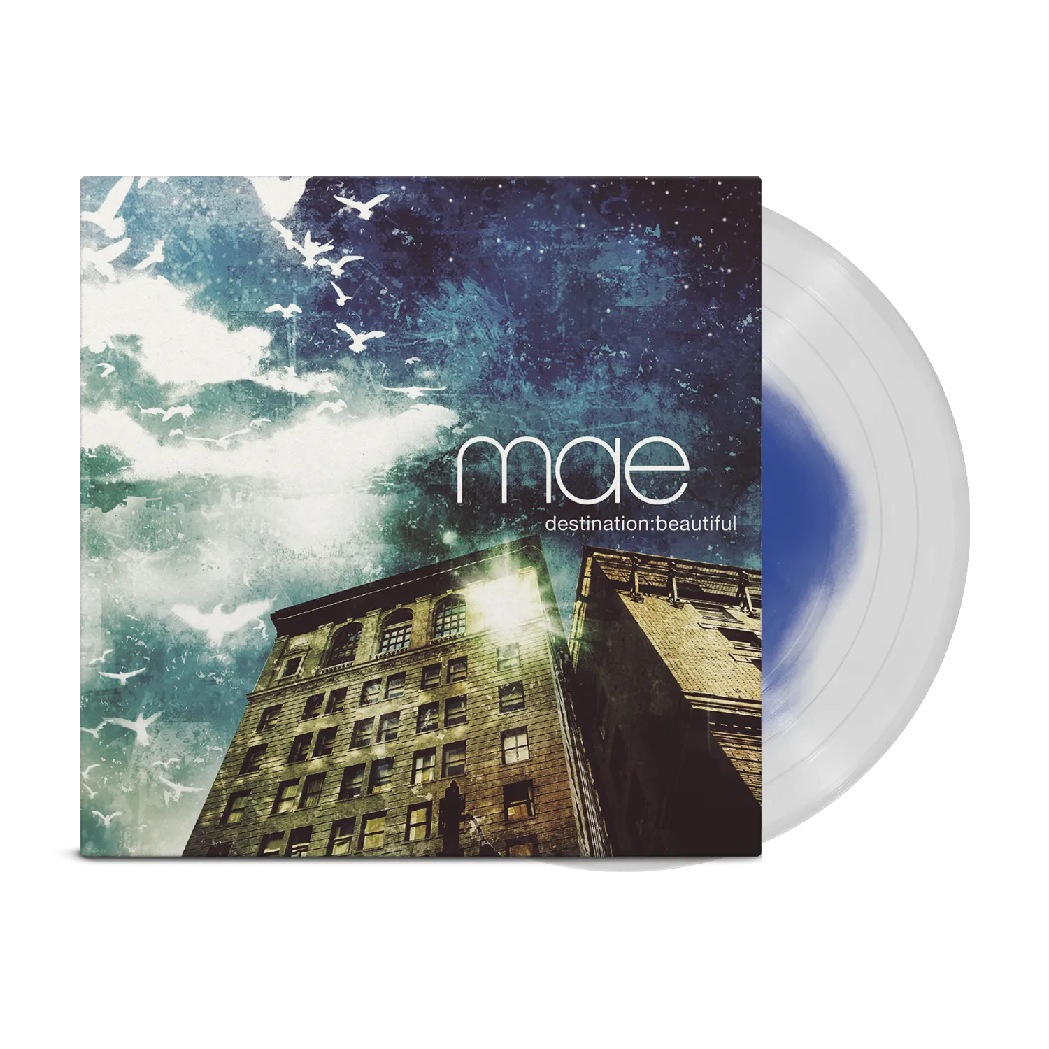 MAE ‘DESTINATION: BEAUTIFUL’ LP (Limited Edition – Only 250 Made, Dark Blue Opaque in Clear Vinyl)