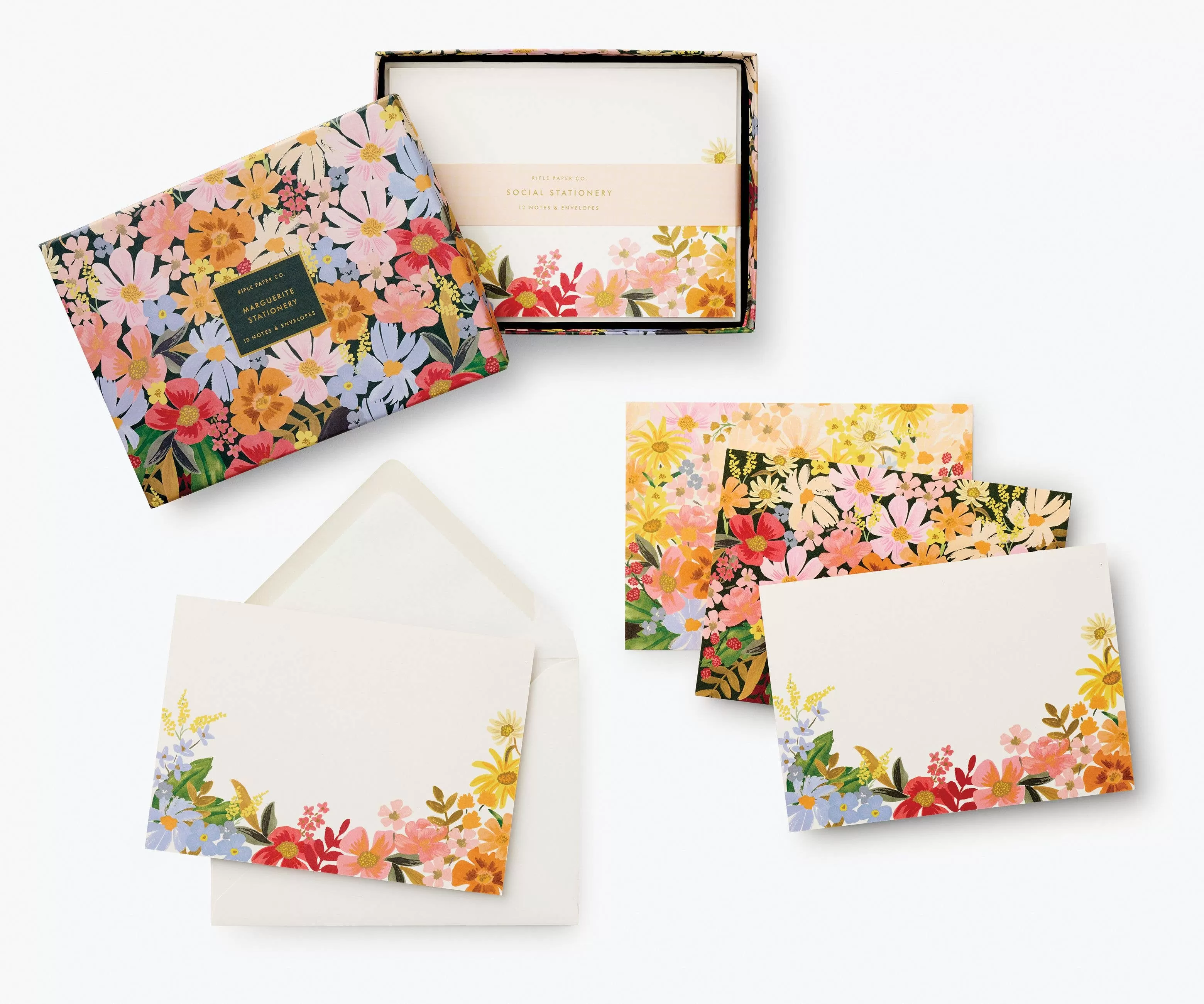 Marguerite Social Stationery Set