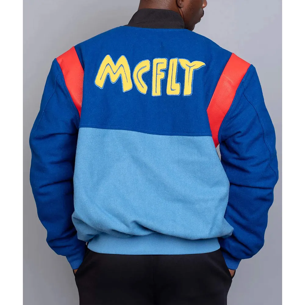 MCFLY Blue Letterman Jacket