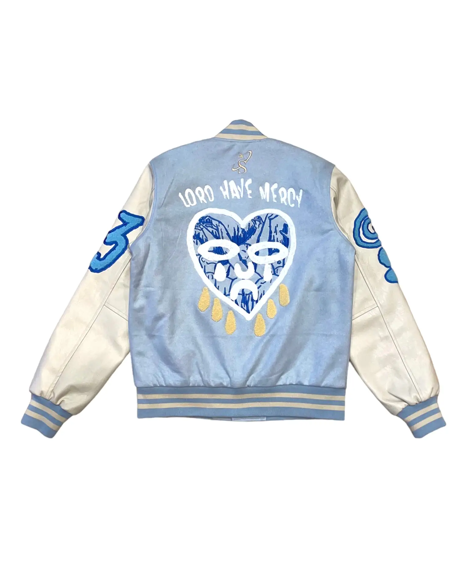 Mercy Suede Letterman Jacket