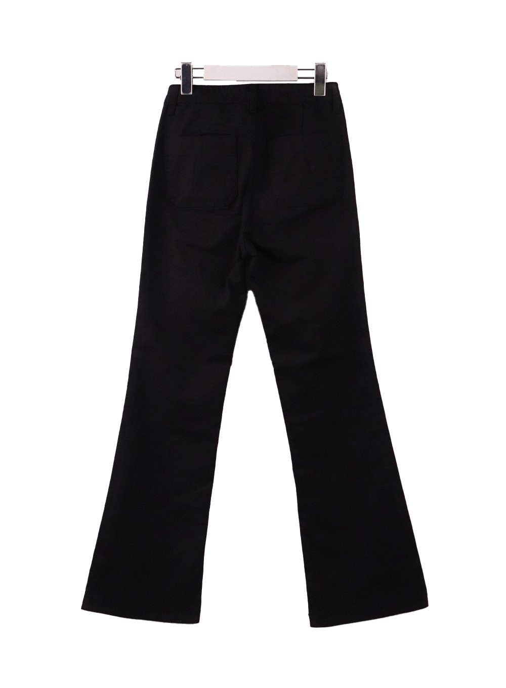 Mid Waist Button Flared Trousers IF408