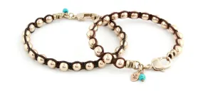 Mini Strand Bracelet in Rose Gold