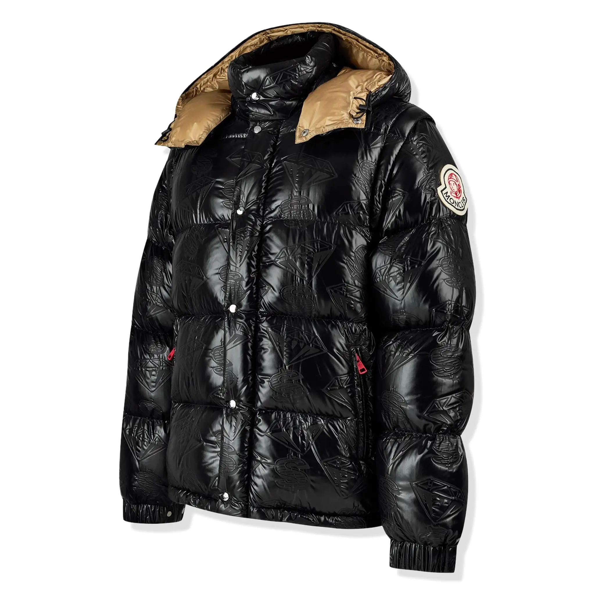 Moncler x Billionaire Boys Club Dryden Black Down Jacket