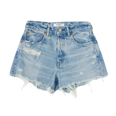 Moussy Ridgemere Shorts, Light Blue