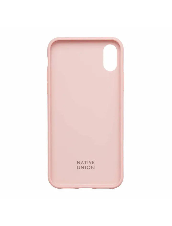 Native Union Clic Canvas iPhone XS Case Rose