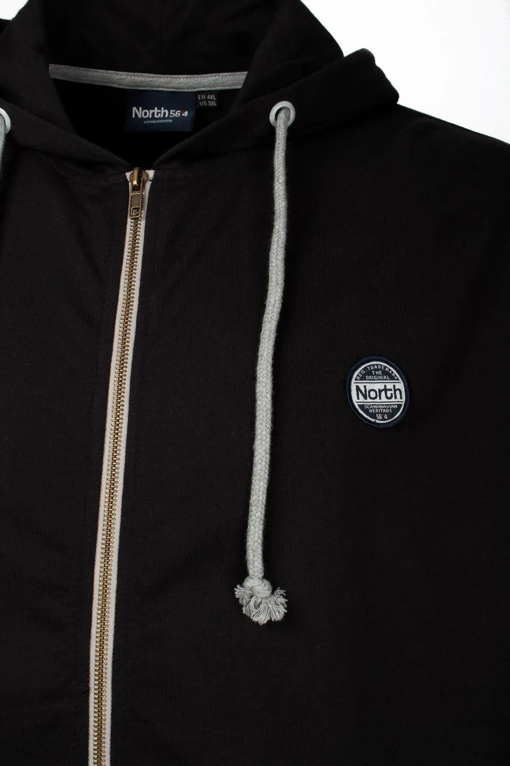 North 564 Basic Logo Hoody - Black