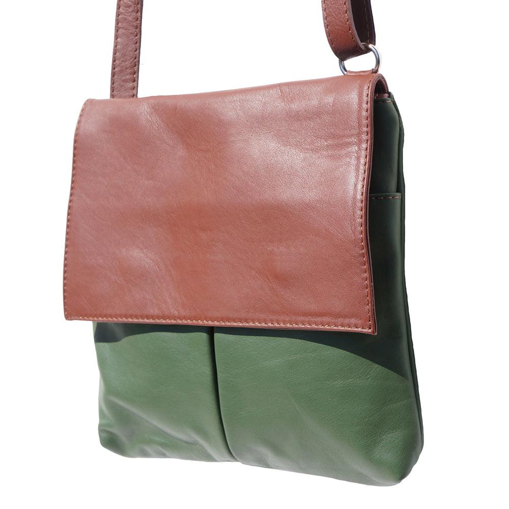 Oriana leather shoulder bag