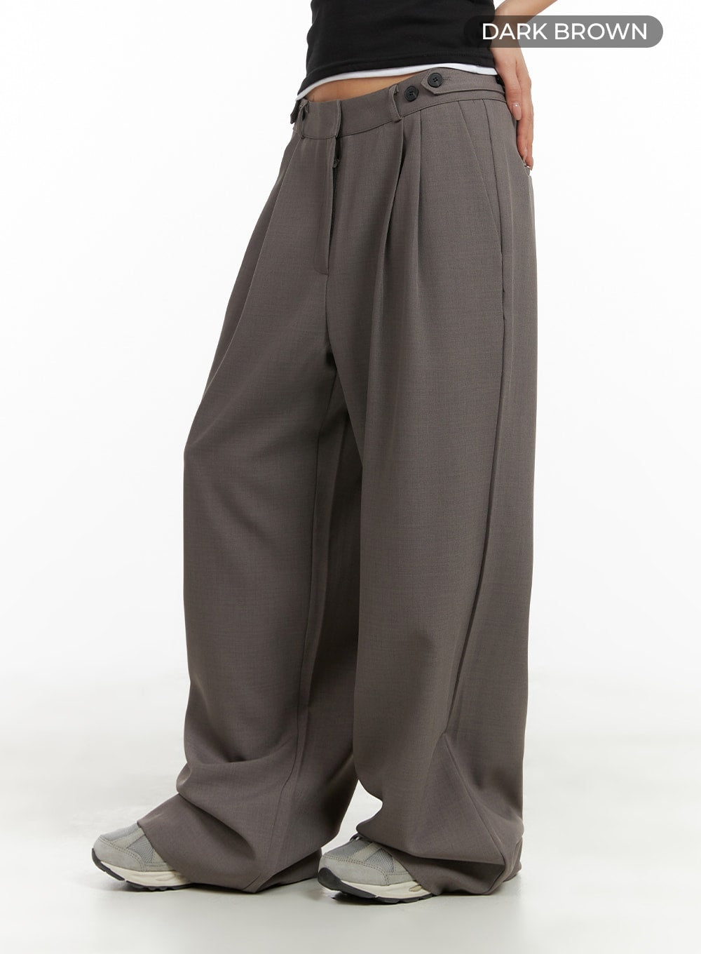 Pintuck Wide Trousers CA409