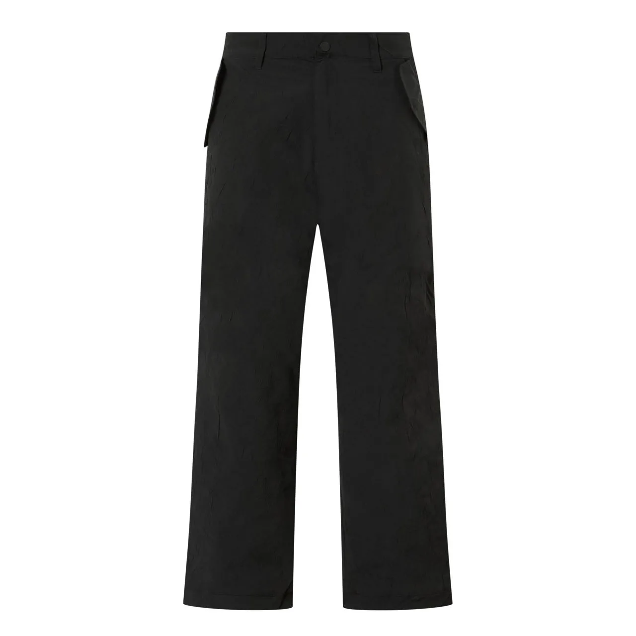 PLEASURES Root Flight Relaxed-Fit Trousers - Black