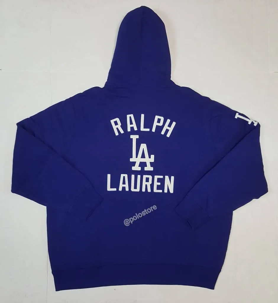 Polo Ralph Lauren Blue LA Dodgers Hoodie