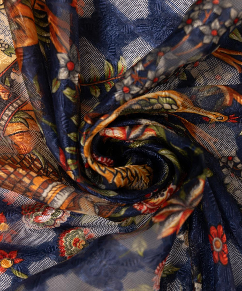 Printed Jacquard Dupatta