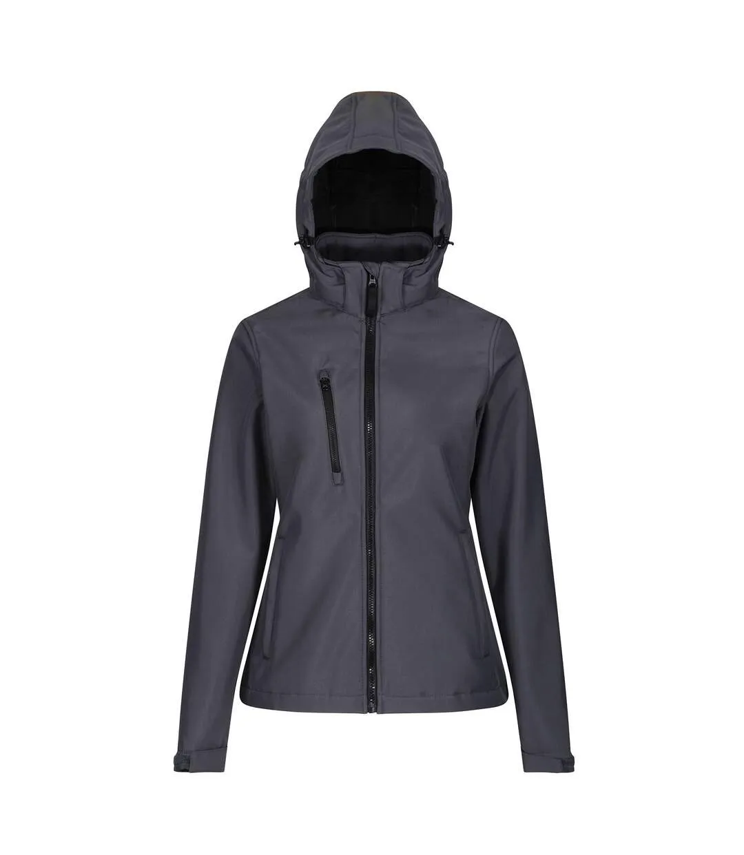 Regatta Womens/Ladies Venturer 3 Layer Membrane Soft Shell Jacket (Navy/French Blue) - UTRG5518