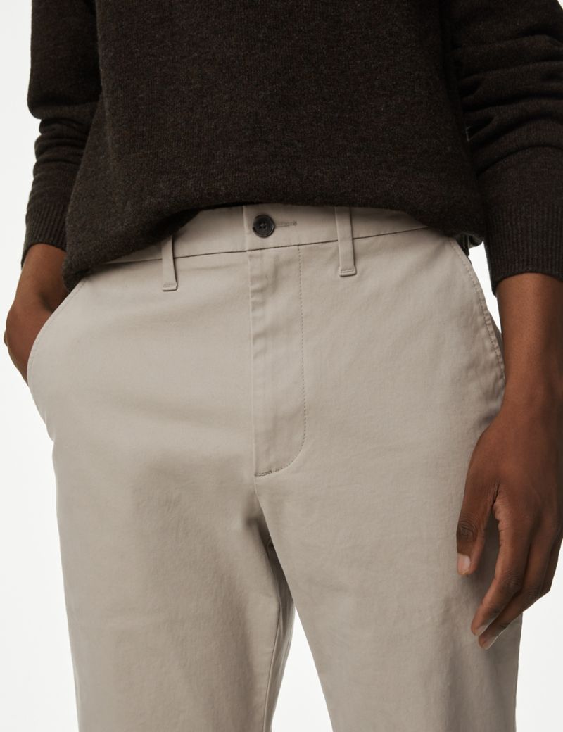 Regular Fit Stretch Chinos