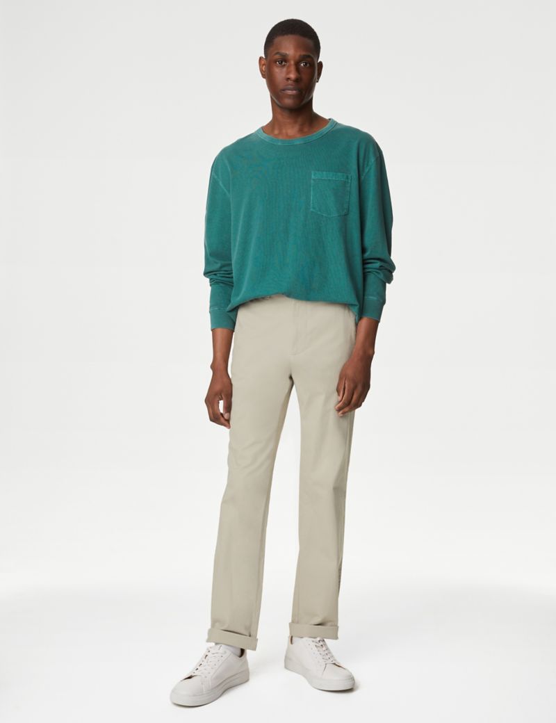 Regular Fit Stretch Chinos