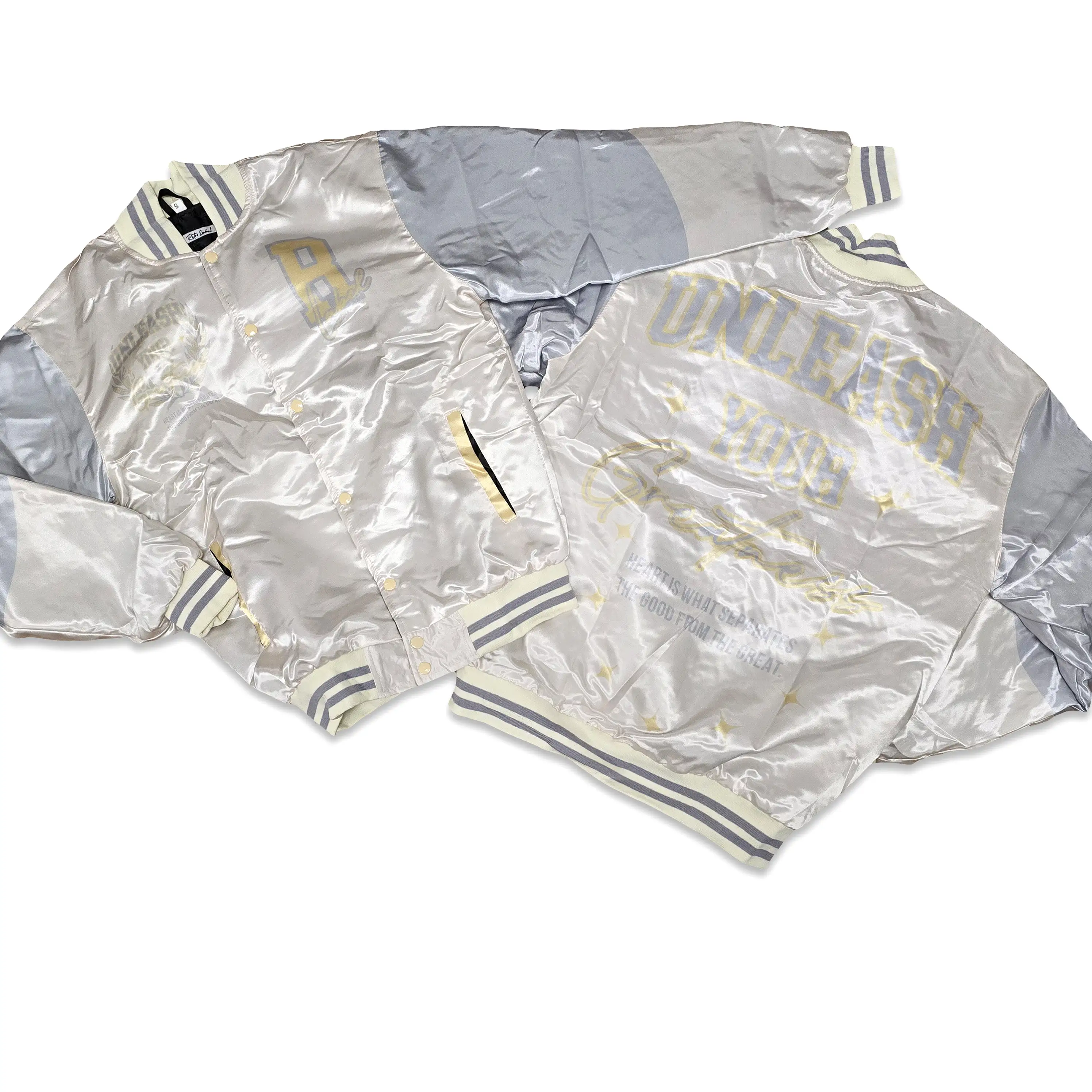 RETRO LABEL Greatness JACKET (RETRO 3 CRAFT IVORY)