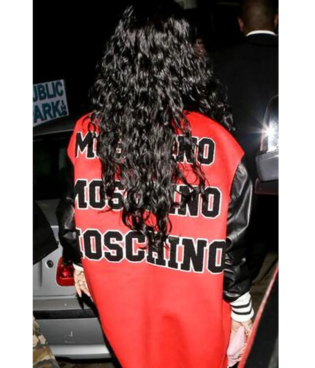 Rihanna M Letterman Jacket