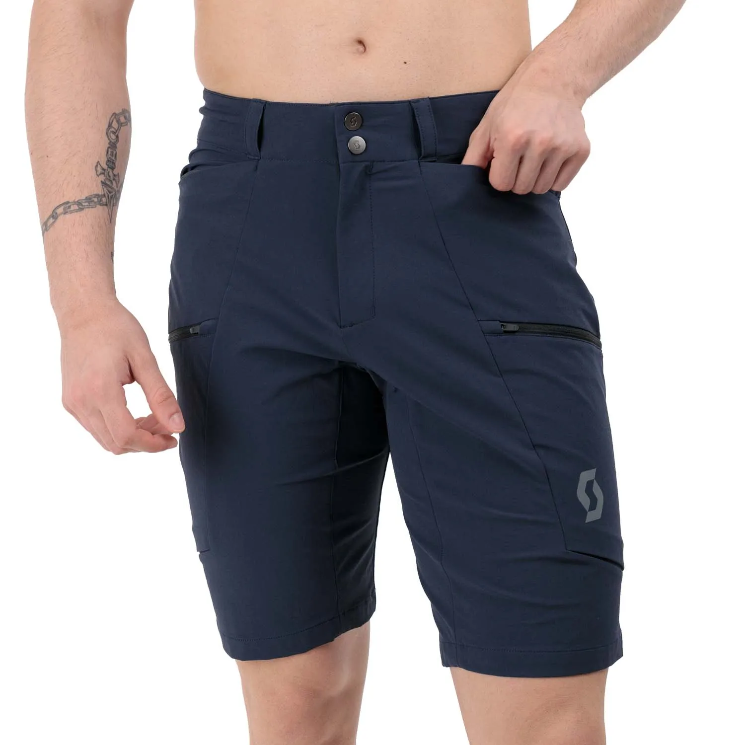 Scott Explorair Tech 10.5in Pantaloncini  Dark Blue/Black