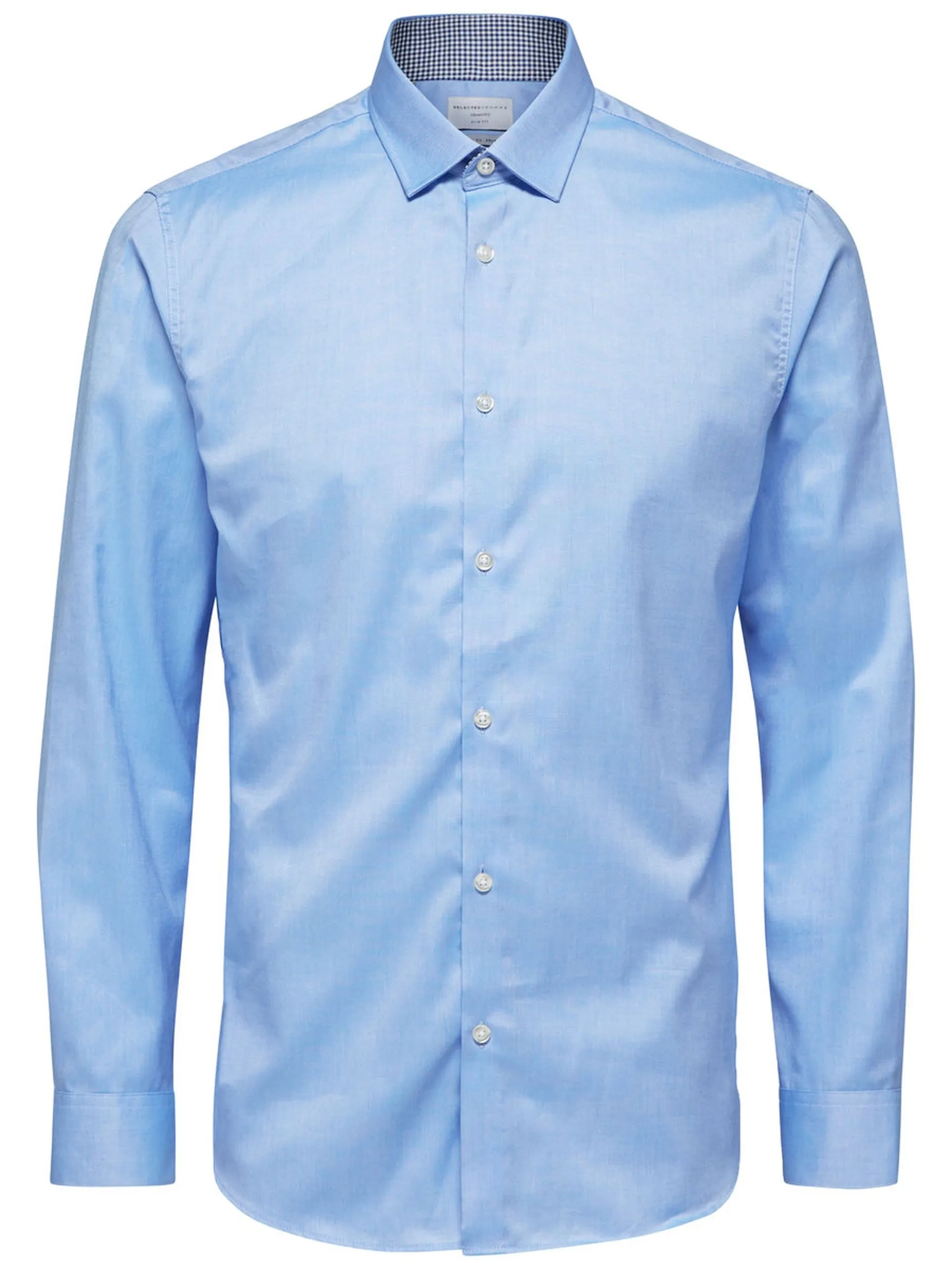 Selected Mark Long Sleeve Shirt Light Blue