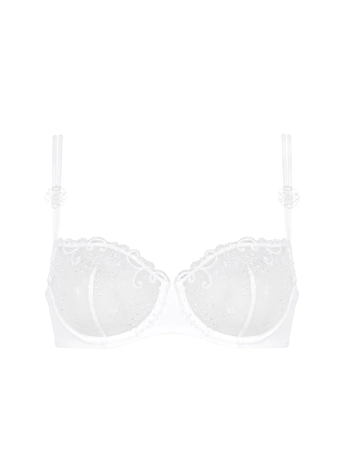 Simone Perele -  Delice Half Cup Bra  | White