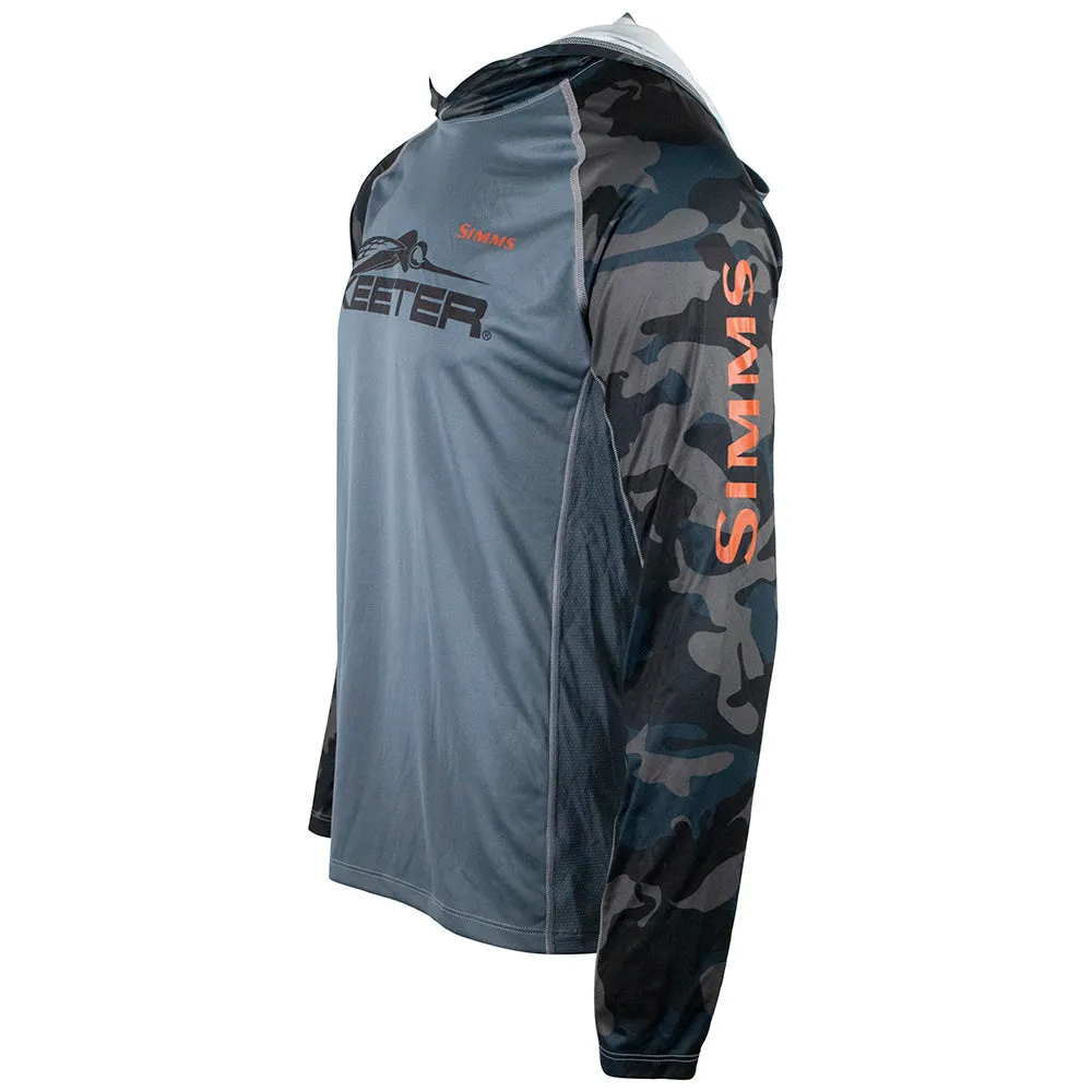 Skeeter Simms SolarVent Hoody - Woodland Camo Storm