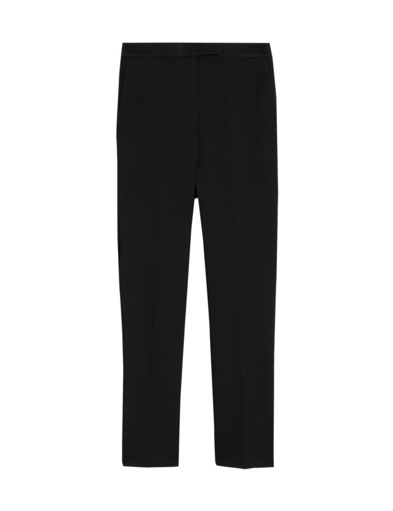 Slim Fit Ankle Grazer Trousers