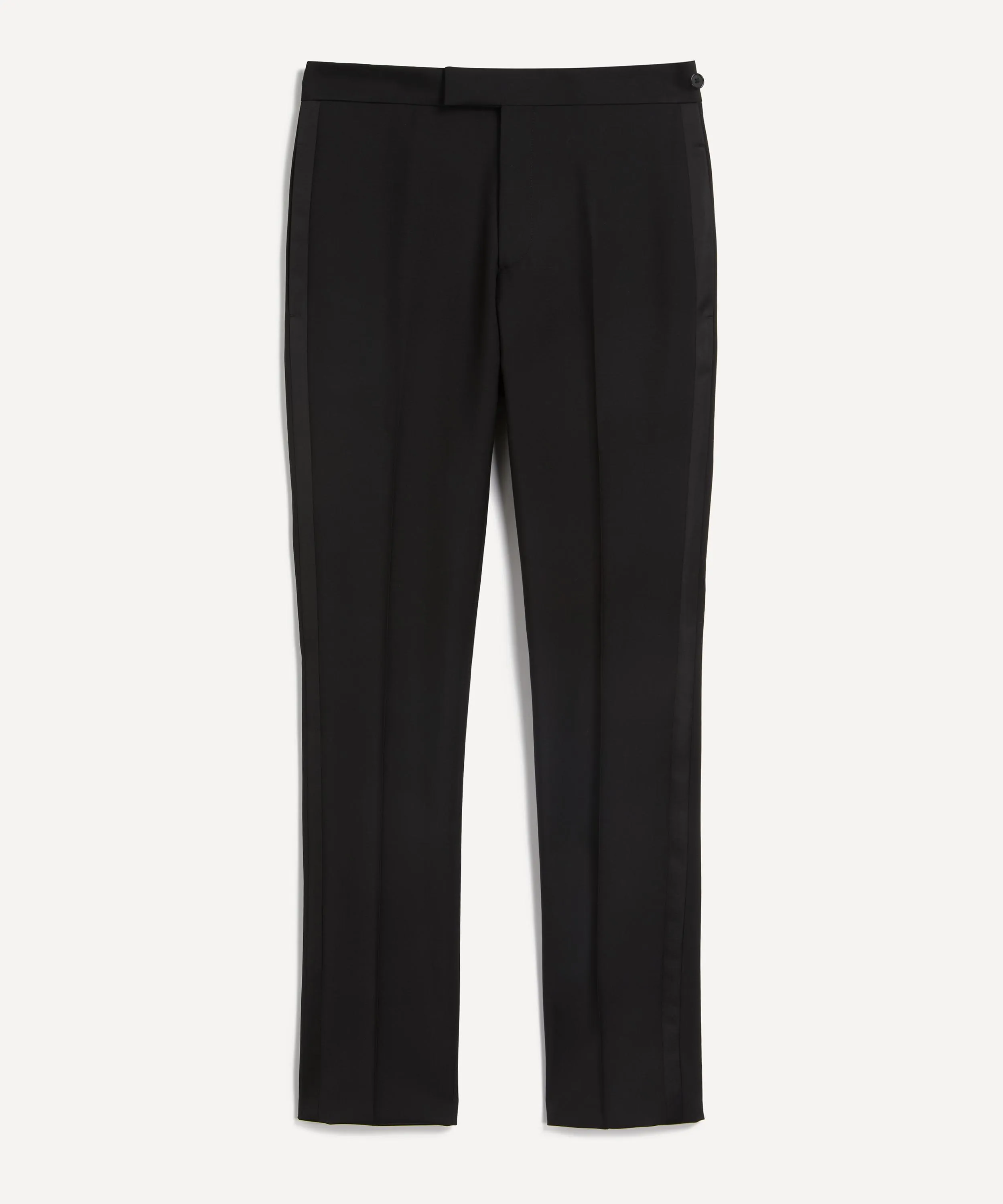 Slim-Fit Wool-Mohair Evening Trousers