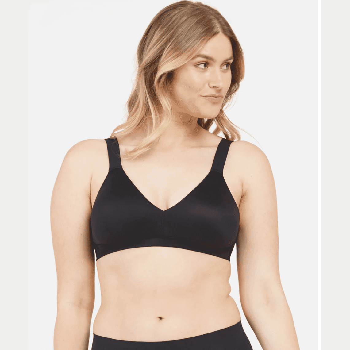 Spanx Bra-llelujah! Lightly Lined Bralette In Black - Nakd - Rose