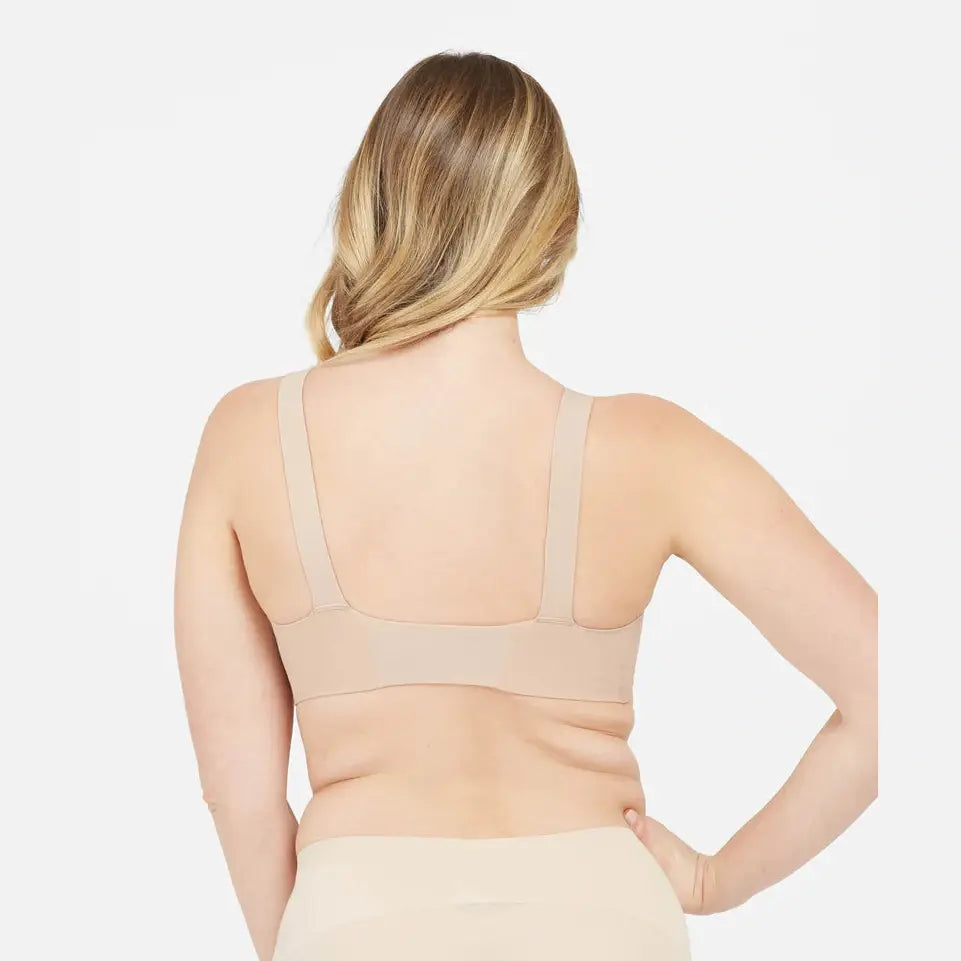 Spanx Bra-llelujah! Lightly Lined Bralette In Black - Nakd - Rose