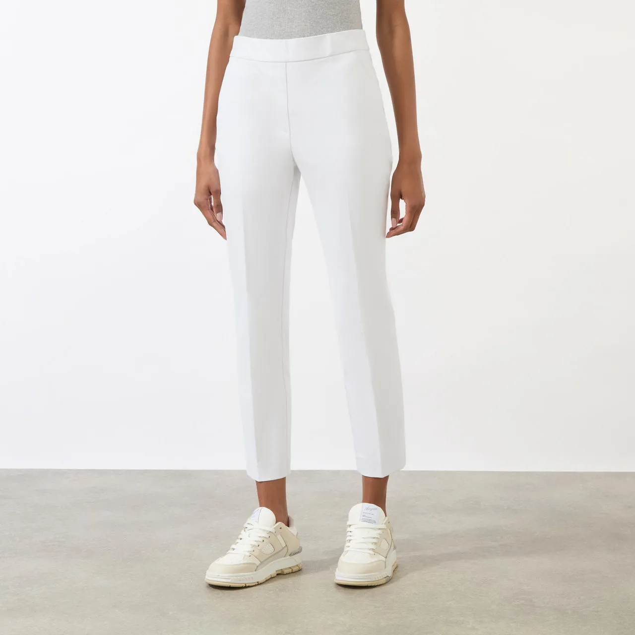 SPANX On-the-Go Slim-Fit Trousers - White