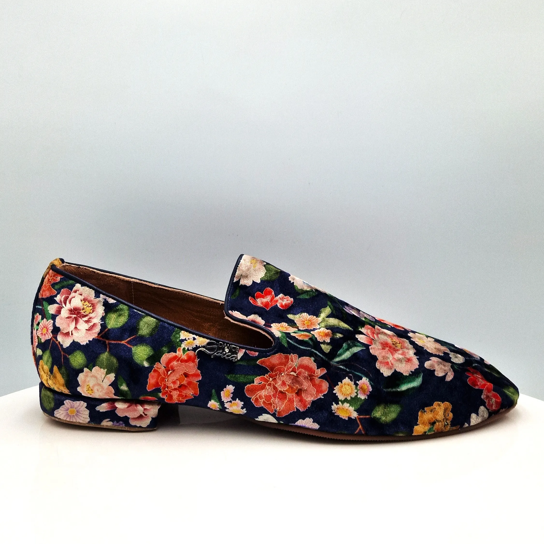 Spica Mocassin Flower Dark Blue