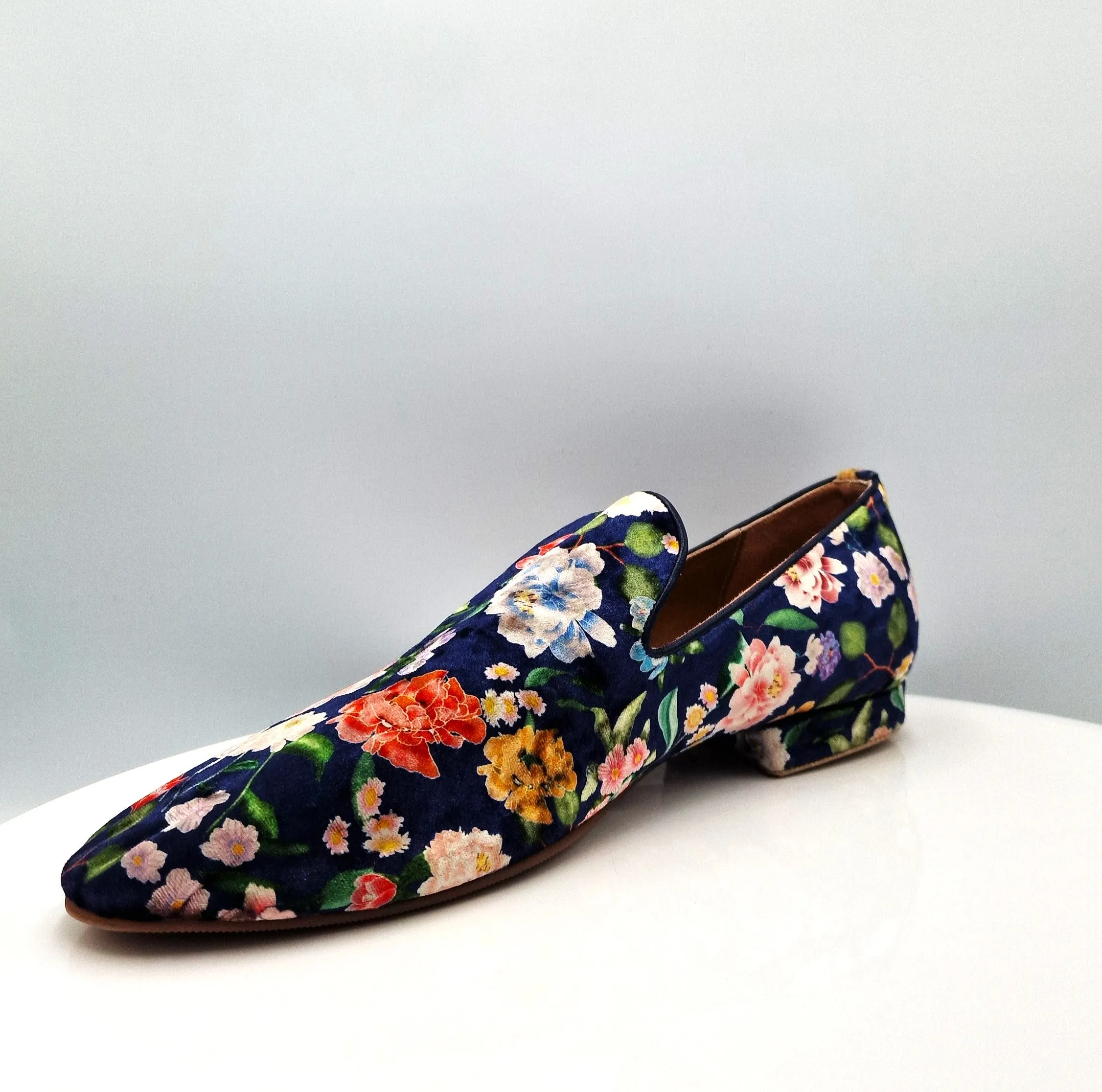 Spica Mocassin Flower Dark Blue